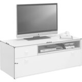 Hom`in TV-ELEMENT bela, barve hrasta | Shoptok.si