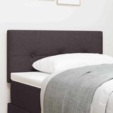  Uzglavlje podesivo po visini Tamno smeđa 100 cm tkanina | shoptok.hr
