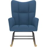  Stolica za ljuljanje od tkanine plava | shoptok.hr
