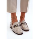 S. BARSKI Grey Patent Leather Court Shoes with Block Heel S.Barski | ePonuda.com