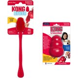  Varčni komplet: KONG Classic + KONG krtača za čiščenje - KONG Classic L (10 cm) + krtača za čiščenje S-XXL | shoptok.hr