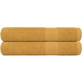 vidaXL Brisače za savno 2 kos zlata 80x200 cm 360 g/m² 100% bombaž Cene