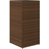  Vrtne sadilice 2 kom smeđa 40 x 40 x 80 cm od poliratana | shoptok.hr
