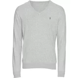 Polo Ralph Lauren Pulover 'LS SF VN PP-LONG SLEEVE-SWEATER' siva