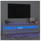 TV ormarić s LED svjetlima boja hrasta sonome 180x35x40 cm | shoptok.hr