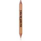 Benefit High Brow Duo Pencil posvjetljujuća olovka za obrve nijansa Medium 2x1,4 g Cijene
