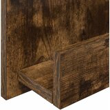  Polica za časopise s policom Dimljeni hrast 43 x 11 x 102 cm | Eponuda.com