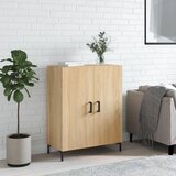 vidaXL Komoda sonoma hrast 69,5x34x90 cm inženirski les Cene