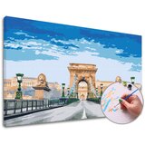  Slikanje po številkah MOST V BUDAPEŠTU | medium difficulty | Shoptok.si