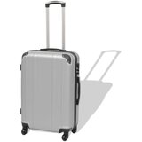  Štiridelni Komplet Trdih Potovalnih Kovčkov Srebrne Barve - Kovček, (21568215) | Shoptok.si