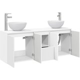  Set ormarića za kupaonicu 3 kom. Bijela 49,5 x 41 x 64,5 cm | shoptok.hr