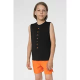 4f Dječje kratke hlače boja: narančasta, glatki materijal