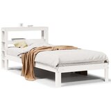  Okvir kreveta s uzglavljem bez madraca bijeli 90x200 cm - Bijela 90 x 200 cm | shoptok.hr