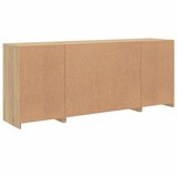  Komoda s LED svjetlima boja hrasta sonome 163x37x67 cm | shoptok.hr