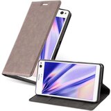 Cadorabo Ohišje, združljivo z Sony Xperia C4 v kavovinsko rdeča - Zaščitni ovitek z magnetnim zapiranjem, stoječo funkcijo in režo za kartice, (20549153) | Shoptok.si