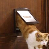 PetSafe Dvosmerna vrata za pse 730 majhna 17,8x15,2 cm rjava | Shoptok.si