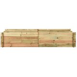  Povišena gredica za povrće impregnirana borovina 197x100x40 cm | shoptok.hr