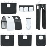 vidaXL Bela in črna 80 x 201 cm, (5000099770) | Shoptok.si