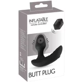You2Toys inflatable + remote controlled butt plug black