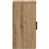 vidaXL kopalniška omarica z vrati artisan hrast 30 x 31,5 x 61 cm | Shoptok.si