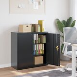 vidaXL Ormarić za spise antracit 90 x 40 x 90 cm čelični Cijene