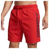 Superdry Kratke hlače & Bermuda Short Core Sport 1 Rouge Rdeča Cene