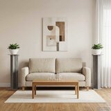  Stalak za biljke 2 pcs Sivi Sonoma 25 x 25,5 x 100,5 cm | shoptok.hr