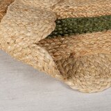 Flair Rugs Tamno zelena/u prirodnoj boji ručno rađena jutena staza 80x230 cm Grace Green – | shoptok.hr