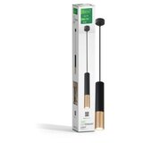 Greentech LED visilica gu10 x1 crno-zlatna ( velora-1 ) u