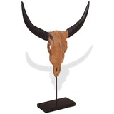  Skulptura lubanje bika tikovina 66x15x88 cm | Eponuda.com