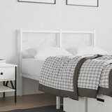 vidaXL Kovinsko vzglavje belo 120 cm | Shoptok.si
