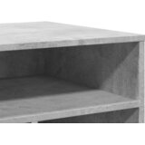  Stalak za pisač s kotačima betonska siva 60 x 50 x 67 cm | shoptok.hr