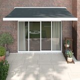 vidaXL Zložljiva tenda antracitna 3x2,5 m blago in aluminij Cene