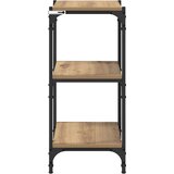 vidaXL Knjigovni omar artisan hrast 40 x 33 x 70.5 cm Konstruiran les | Shoptok.si