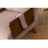 Atelier Del Sofa Fotelja na razvlačenje Cosmo, 190x70x82 cm, Prljavo roze | Eponuda.ba
