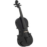  Violina komplet z lokom in naslonom za brado črna 4/4, (21019506) | Shoptok.si