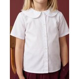Sinsay Pamučna poplin košulja s ukrasnim ovratnikom | shoptok.hr