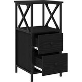  Noćni ormar Crni hrast 34 x 35,5 x 70 cm Konstruirano drvo | Eponuda.ba