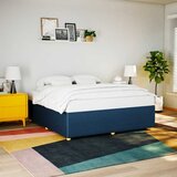  Okvir za krevet bez madraca plavi 180x200 cm od tkanine | Eponuda.com
