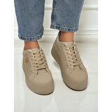 Resti Women's platform sneakers Callista ecru eco-leather | shoptok.hr