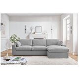 Bobochic Paris Svijetlo siva kutna garnitura Belair – | shoptok.hr