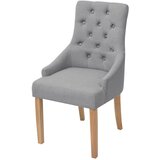 The Living Store Jedilni stoli 6 kosov svetlo sivo blago - Jedilni Stol, (21419489) | Shoptok.si