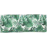 vidaXL Blazina Listni vzorec Poliester 120 x 12 x 40 cm | Shoptok.si
