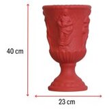 WALLXPERT keramička vaza caesar red | ePonuda.com