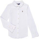 Polo Ralph Lauren KNIT OXFORD-SHIRTS-BUTTON FRONT SHIRT Bijela Cijene