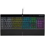 Corsair K55 RGB PRO keyboard Gaming USB QWERTY US English Black | shoptok.hr