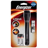 LED mini-žepna luč X-Focus 2AA baterijski pogon 26 lm 0.01 kg črne barve, (20460501)