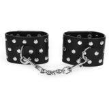 Kink Okovi Za Zapestje With Snap Fasten Black | Shoptok.si