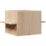 vidaXL Mačja kućica 51x35x30 cm puno drvo bor | shoptok.hr