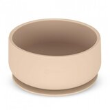 Petite&Mars silikonska zdjelica s vakuumom 450 ml Take&Match 6 m+, Desert Sand | shoptok.hr